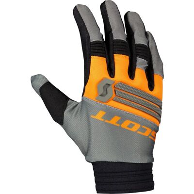 Gants de motocross Scott X-Plore Gris Orange taille : M - Publicité Gants de motocross Scott X-Plore Gris Orange taille : M - Publicité