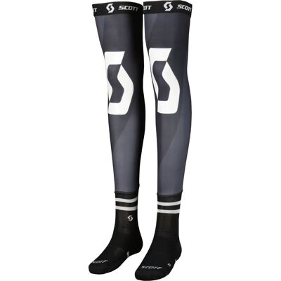 SCOTT - Knee Brace Socks - Schwarz-Weiß - M - Knee Brace Socks SCOTT - Knee Brace Socks - Schwarz-Weiß - M - Knee Brace Socks