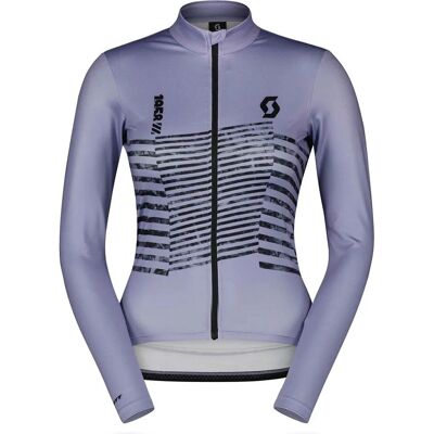 Maillot de ciclismo de manga larga de Scott - Ligero, cálido, elástico Maillot de ciclismo de manga larga de Scott - Ligero, cálido, elástico