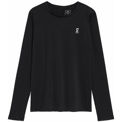 On Running Svart Återvunnen Polyester Långärmad Löpartröja On Running Svart Återvunnen Polyester Långärmad Löpartröja