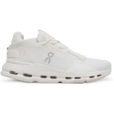 Zapatillas On Cloudnova 2 - Todo Blanco - Ligeras, Reflectantes, Con Cordones Zapatillas On Cloudnova 2 - Todo Blanco - Ligeras, Reflectantes, Con Cordones