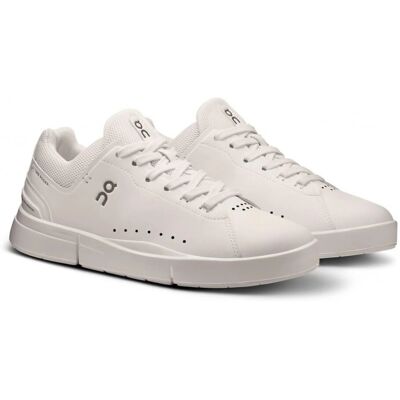 On Running Roger Advantage Veganes Leder Turnschuhe - Weiß - Sneaker On Running Roger Advantage Veganes Leder Turnschuhe - Weiß - Sneaker
