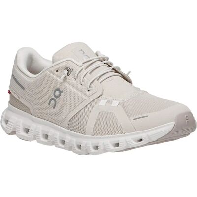 On Cloud 6 Pearl / White Damen Freizeitschuhe On Cloud 6 Pearl / White Damen Freizeitschuhe
