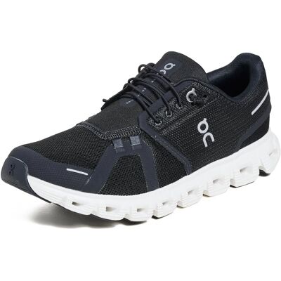 ON Running Cloud 6 Women's Sneakers Shoes Black-White - Sneakers Shoes ON Running Cloud 6 Women's Sneakers Shoes Black-White - Sneakers Shoes