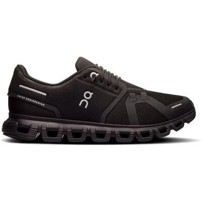 ON Cloud 6 Sneakers - Black - Stable Fit - Sneakers ON Cloud 6 Sneakers - Black - Stable Fit - Sneakers