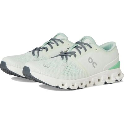 ON Cloud X 4 Zapatos de correr verdes para mujer - Zapatillas ON Cloud X 4 Zapatos de correr verdes para mujer - Zapatillas