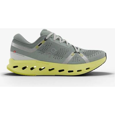 ON Cloudsurfer 2 Laufschuhe - Glacier / Limelight / Grau / Grün - Laufschuhe ON Cloudsurfer 2 Laufschuhe - Glacier / Limelight / Grau / Grün - Laufschuhe