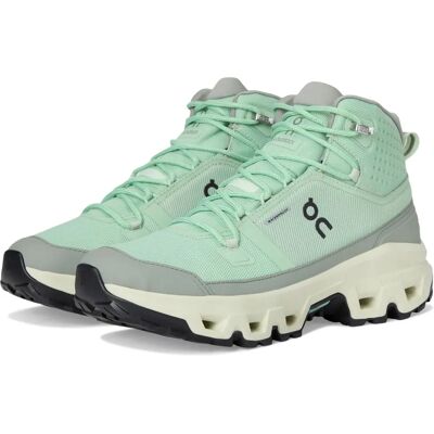 ON Damen Wanderschuhe Cloudrock Mid WP mint - Wanderschuhe ON Damen Wanderschuhe Cloudrock Mid WP mint - Wanderschuhe