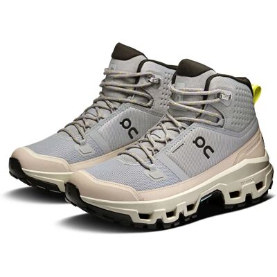 On Cloudrock Mid WP Alloy Ice - Wanderschuhe On Cloudrock Mid WP Alloy Ice - Wanderschuhe