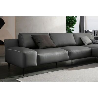 DESIGNWERK Forma - Zeitloses Leder-Sofa in L-Form DESIGNWERK Forma - Zeitloses Leder-Sofa in L-Form