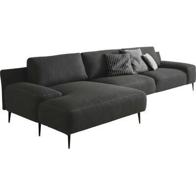 designwerk Forma - Modern L-Form Sofa mit Charcoal Bezug designwerk Forma - Modern L-Form Sofa mit Charcoal Bezug