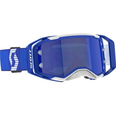 Scott Prospect 2.0 Motocross Goggles - Blue-White, Anti-Fog, UV 100% Scott Prospect 2.0 Motocross Goggles - Blue-White, Anti-Fog, UV 100%