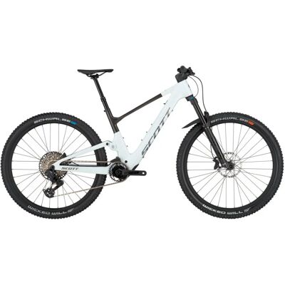 SCOTT - LUMEN 905 - cumulus white/carbon black - electric mountain bike - Publicité SCOTT - LUMEN 905 - cumulus white/carbon black - electric mountain bike - Publicité