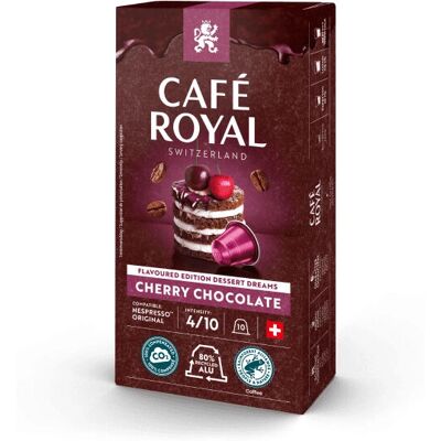 Café Royal Cherry Chocolate - Nespresso-compatible - 10 capsules - Coffee capsules Café Royal Cherry Chocolate - Nespresso-compatible - 10 capsules - Coffee capsules