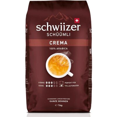 Schwiizer Schüümli CREMA 1 kg - Coffee Beans Schwiizer Schüümli CREMA 1 kg - Coffee Beans