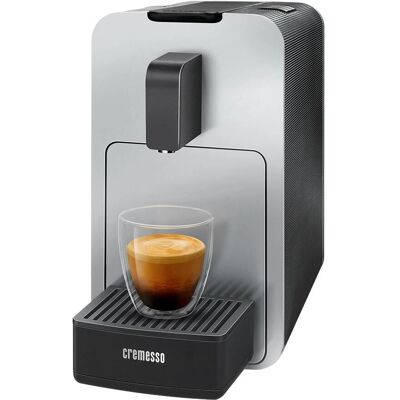Cremesso - Viva Elegante - Mattes Silber - Kapselmaschine Cremesso - Viva Elegante - Mattes Silber - Kapselmaschine