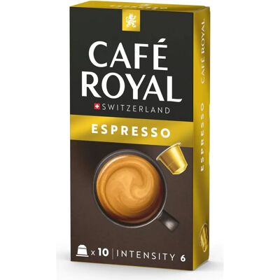 Café Royal Capsules de Café Arabica Torréfaction Moyenne - 10 pcs - Publicité Café Royal Capsules de Café Arabica Torréfaction Moyenne - 10 pcs - Publicité