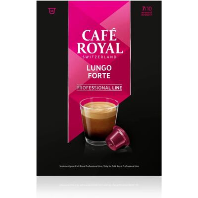 Café Royal Lungo Forte - Capsules de café pour machines professionnelles - Publicité Café Royal Lungo Forte - Capsules de café pour machines professionnelles - Publicité