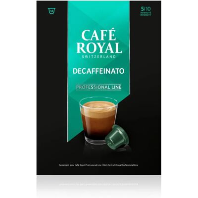 Café Royal Décaffeinato - Blanc - Capsules de Café - Publicité Café Royal Décaffeinato - Blanc - Capsules de Café - Publicité