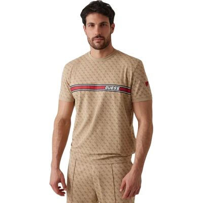 Guess Jamey Logo 4G na całej powierzchni T-shirt - T-shirt Guess Jamey Logo 4G na całej powierzchni T-shirt - T-shirt