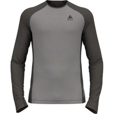 Chemise thermique en laine mérinos Odlo à manches longues - Extérieur - Publicité Chemise thermique en laine mérinos Odlo à manches longues - Extérieur - Publicité