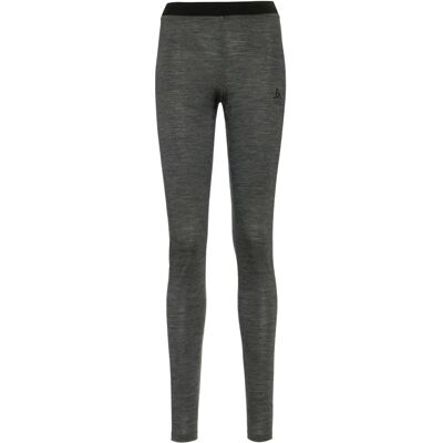 Odlo Performance Wool 150 Collant - Intimo in lana merino - Donna Grigio Scuro Melange M Odlo Performance Wool 150 Collant - Intimo in lana merino - Donna Grigio Scuro Melange M