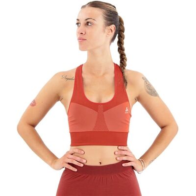 Odlo Impact Inseamless Orange Sport-BH - Sport-BH Odlo Impact Inseamless Orange Sport-BH - Sport-BH