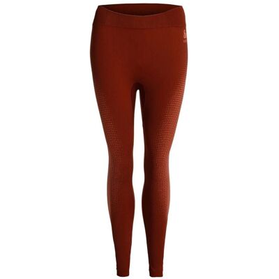 Odlo Performance Warm Eco Große Logo Leggings Damen Odlo Performance Warm Eco Große Logo Leggings Damen