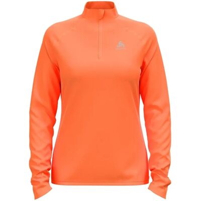Odlo Berra Light 1/2 Zip - Fleece kabát - Női - Narancssárga - Könnyű és lélegző Odlo Berra Light 1/2 Zip - Fleece kabát - Női - Narancssárga - Könnyű és lélegző