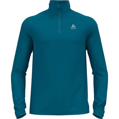Odlo Mens Berra Light Blue S - Fleece Jacket - Lightweight, Breathable Odlo Mens Berra Light Blue S - Fleece Jacket - Lightweight, Breathable