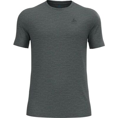 Odlo Homme Merino 160 Couches de Base - T-shirt Fonctionnel - Publicité Odlo Homme Merino 160 Couches de Base - T-shirt Fonctionnel - Publicité