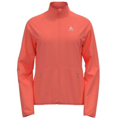 Odlo Essential Light Orange XL Jacka - Kvinna Odlo Essential Light Orange XL Jacka - Kvinna