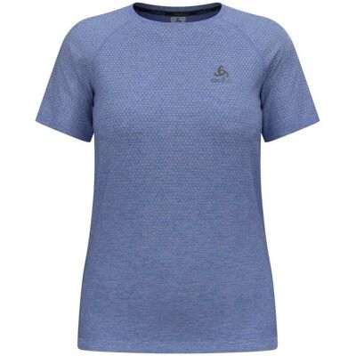 Odlo Essential Seamless Blue T-shirt - Top for Warm Weather Odlo Essential Seamless Blue T-shirt - Top for Warm Weather