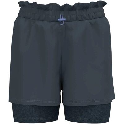 Odlo Blauwe Active 365 Shorts - Sportkleding Odlo Blauwe Active 365 Shorts - Sportkleding
