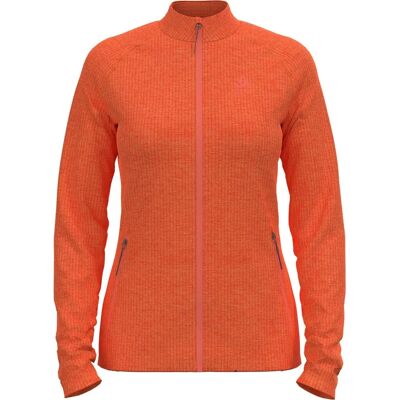 Chaqueta de forro polar naranja de Odlo para mujer - Fli Chaqueta de forro polar naranja de Odlo para mujer - Fli