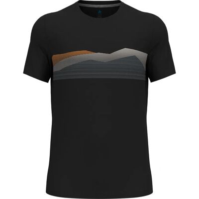 Odlo - F-Dry Ridgeline - Czerń - S - T-shirt Odlo - F-Dry Ridgeline - Czerń - S - T-shirt