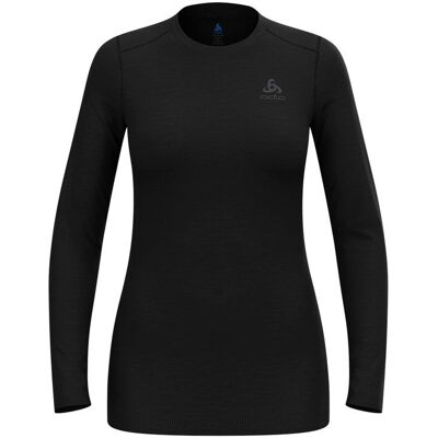 Odlo Merino 160 Thermoshirt - Lange Mouwen - Zwart Odlo Merino 160 Thermoshirt - Lange Mouwen - Zwart