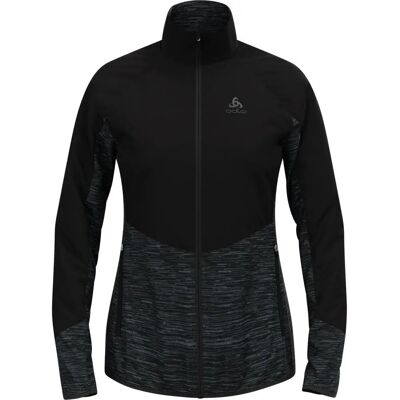 Odlo Run Easy Warm jakke - Løb - Kvinde - Sort/Dyb grå Odlo Run Easy Warm jakke - Løb - Kvinde - Sort/Dyb grå