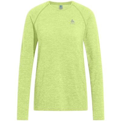 Odlo Essential L/S - Laufshirt Damen - Hellgrün - Laufshirt Odlo Essential L/S - Laufshirt Damen - Hellgrün - Laufshirt