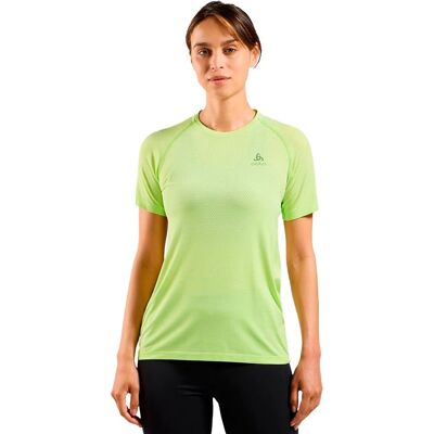Odlo Essential Seamless Kurzarm-Shirt Gelb - T-Shirt Odlo Essential Seamless Kurzarm-Shirt Gelb - T-Shirt