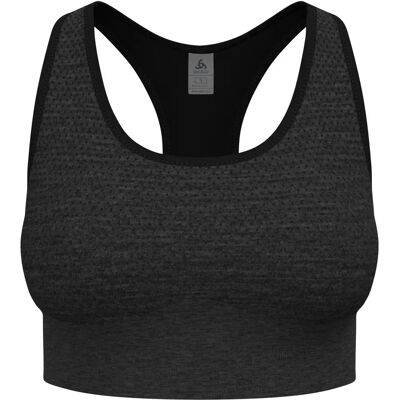 Odlo Seamless Medium - Sport-BH met medium ondersteuning - zwart Odlo Seamless Medium - Sport-BH met medium ondersteuning - zwart