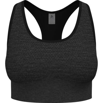Odlo Seamless Medium Padded Sport Bra - Black Odlo Seamless Medium Padded Sport Bra - Black