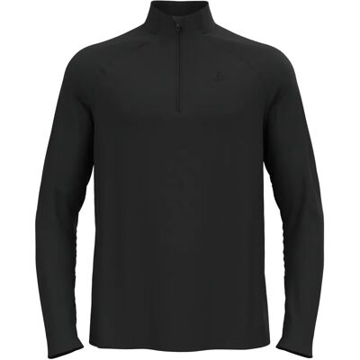Odlo Midlayer essential 1/2 zip Zwart Medium Male - Mellomlag Odlo Midlayer essential 1/2 zip Zwart Medium Male - Mellomlag