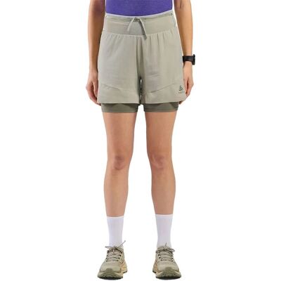 Odlo X-Alp 5Inch 2in1 beige Shorts - Shorts Odlo X-Alp 5Inch 2in1 beige Shorts - Shorts