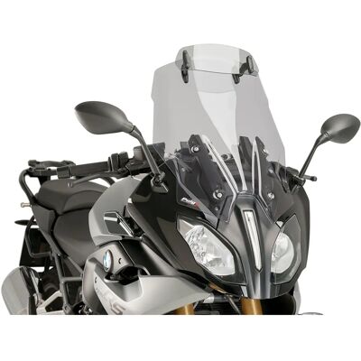 Para-brisa de turismo PUIG com visor para BMW R1200RS/R1250RS - Cinza Para-brisa de turismo PUIG com visor para BMW R1200RS/R1250RS - Cinza