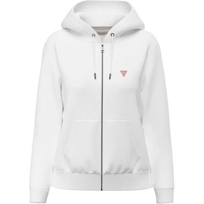 Guess Mini Driehoek Sweatshirt Wit XS - Sweatshirt Guess Mini Driehoek Sweatshirt Wit XS - Sweatshirt