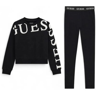 GUESS LS ACTIVE TOP+LE - Træningssæt til piger GUESS LS ACTIVE TOP+LE - Træningssæt til piger