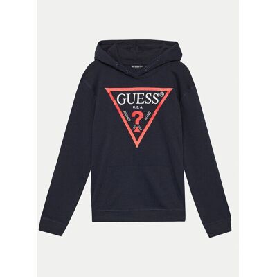 Guess Bleu 14 Jahre Bio-Baumwolle Hoodie - Kindersweatshirt Guess Bleu 14 Jahre Bio-Baumwolle Hoodie - Kindersweatshirt