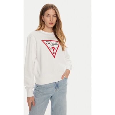 Guess W2YQ16KBA11 Casual bomuld fleece - Trøje Guess W2YQ16KBA11 Casual bomuld fleece - Trøje