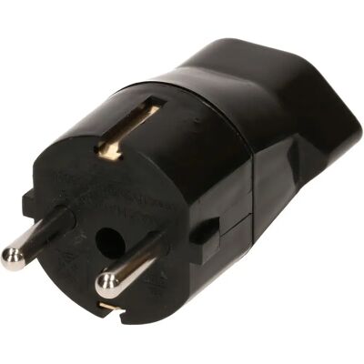 Max Hauri 169237 Reiseadapter - Typ F T23 - Schwarz Max Hauri 169237 Reiseadapter - Typ F T23 - Schwarz